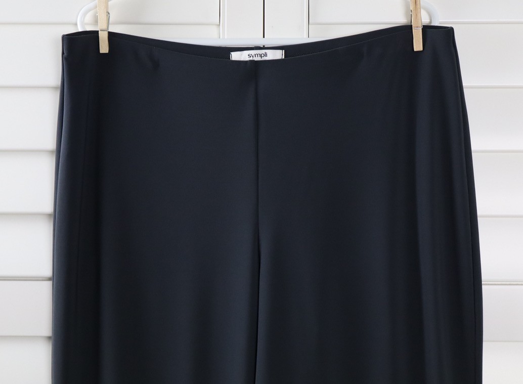 SYMPLI $141 Solid Gray Slinky Stretch Pull On Str… - image 2