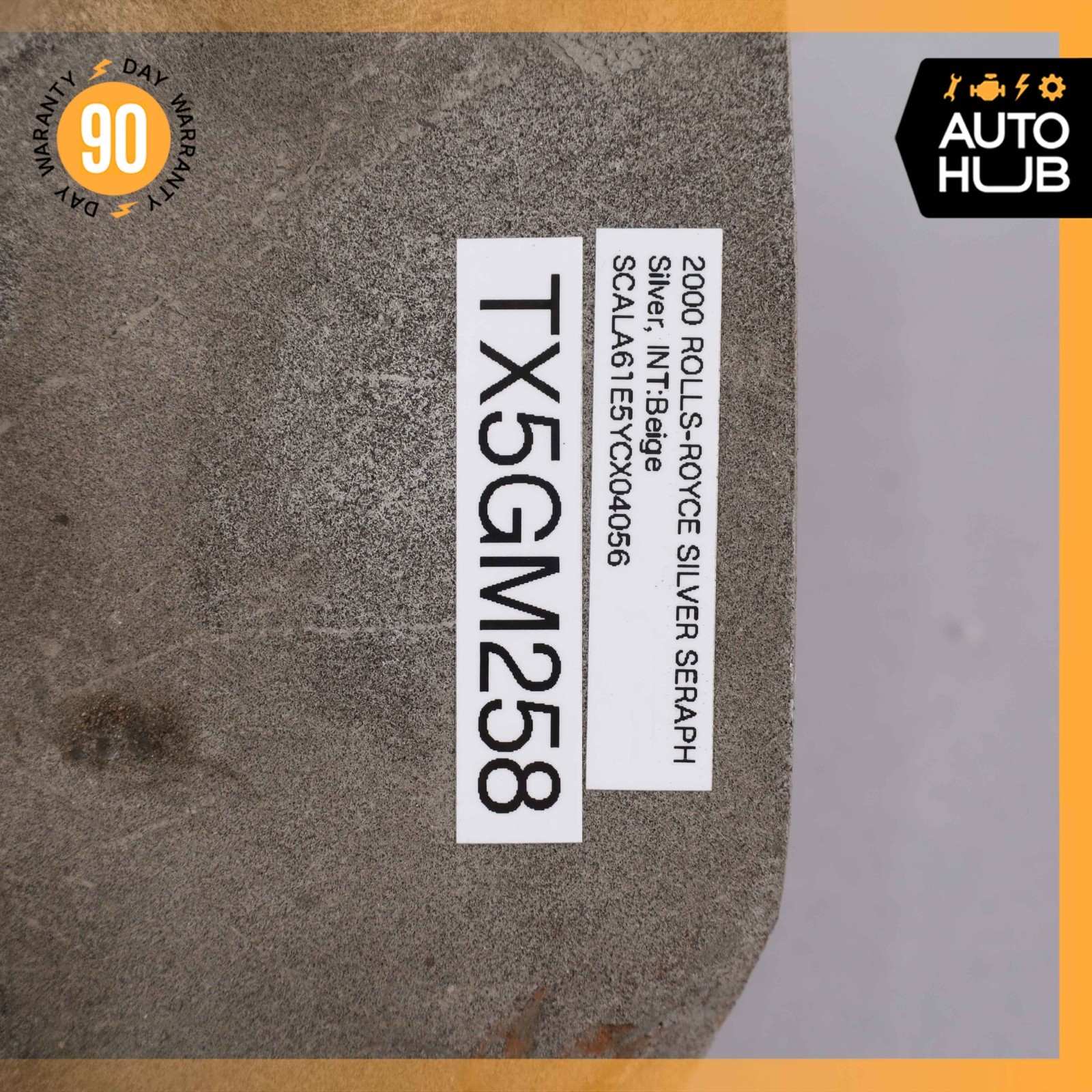 99-02 Rolls Royce Seraph / Arnage Exhaust Downpipe Left Heat Shield Plate OEM