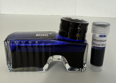 3ml Ink Sample - Montblanc''Royal Blue'' -  1 Vial Only