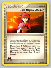 Team Magma Schemer EX Team Magma vs Team Aqua 70/95 NM on eBay