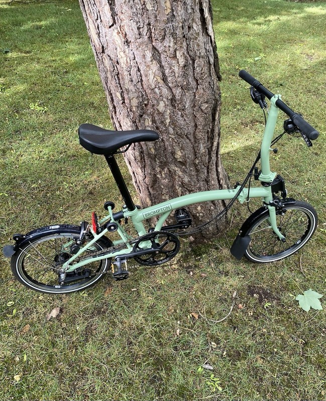 Brompton C-line 6-speed Folding Bike-Matcha Green (discontinued)-Excellent Cond