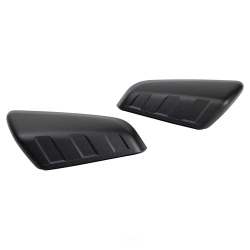 Door Mirror Cap-Textured Black Triple Stripe Style Mirror Cap Set TRQ MCA04534