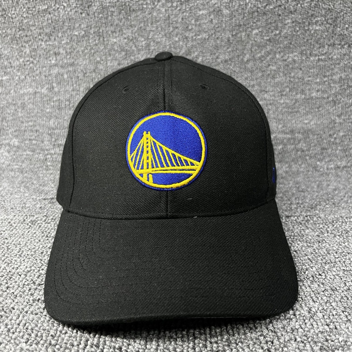 New '47 Golden State Warriors Black Adjustable Cap NBA Bridge Logo Hat