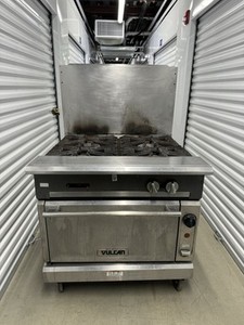 Vulcan 36” Natural Gas 4 Burner Range
