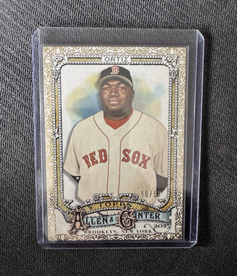Topps Allen & Ginter 2025 David Ortiz Boston Red Sox #53 serialisiert /50