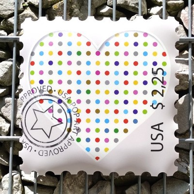 AD VAN HASSEL   POP-ART STAMP   DAMIEN LOVE   Wandobjekt