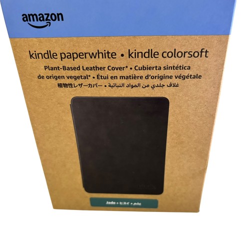 Amazon Kindle Paperwhite Plant Based Leather Cover JADE Kindle Colorsoft - Picture 4 of 4