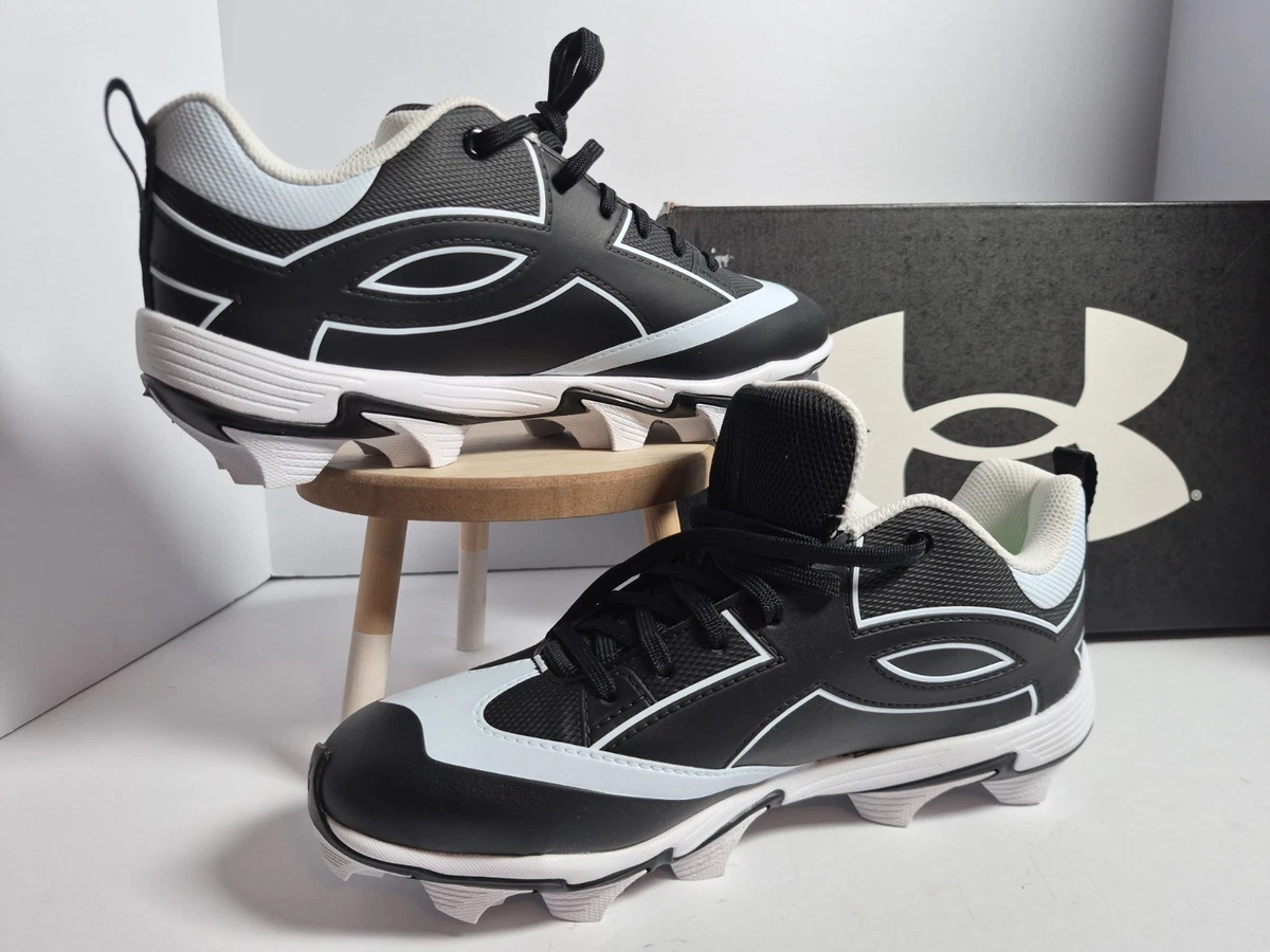 Under Armour Molded Men\'s Pre-owned White/Silver Baseball Cleats - sz. 6 1/2 Under Armour UA Harper 9 RM Baseball Cleat - Men main image 3