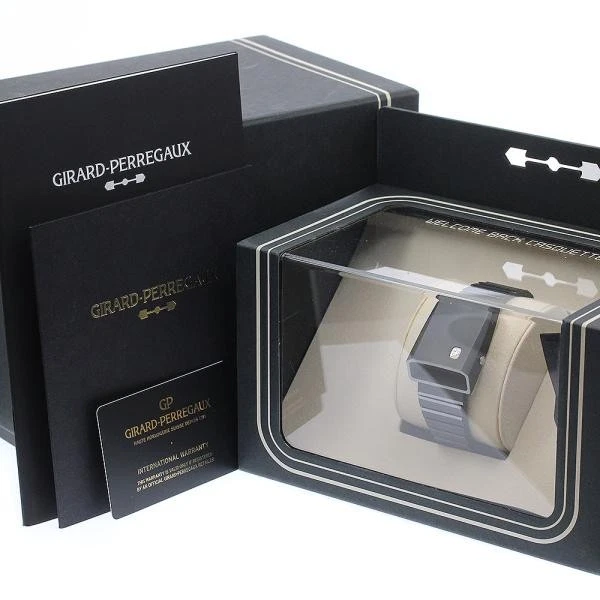 Girard Perregaux — Girard-Perregaux 39800-32-001-32A 33mm Ceramic Black Dial Quartz Watch #C16301