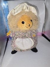 VINTAGE MRS. TIGGLY-WINKLE HEDGEHOG PLUSH BEATRIX POTTER EDEN TOYS USA RARE