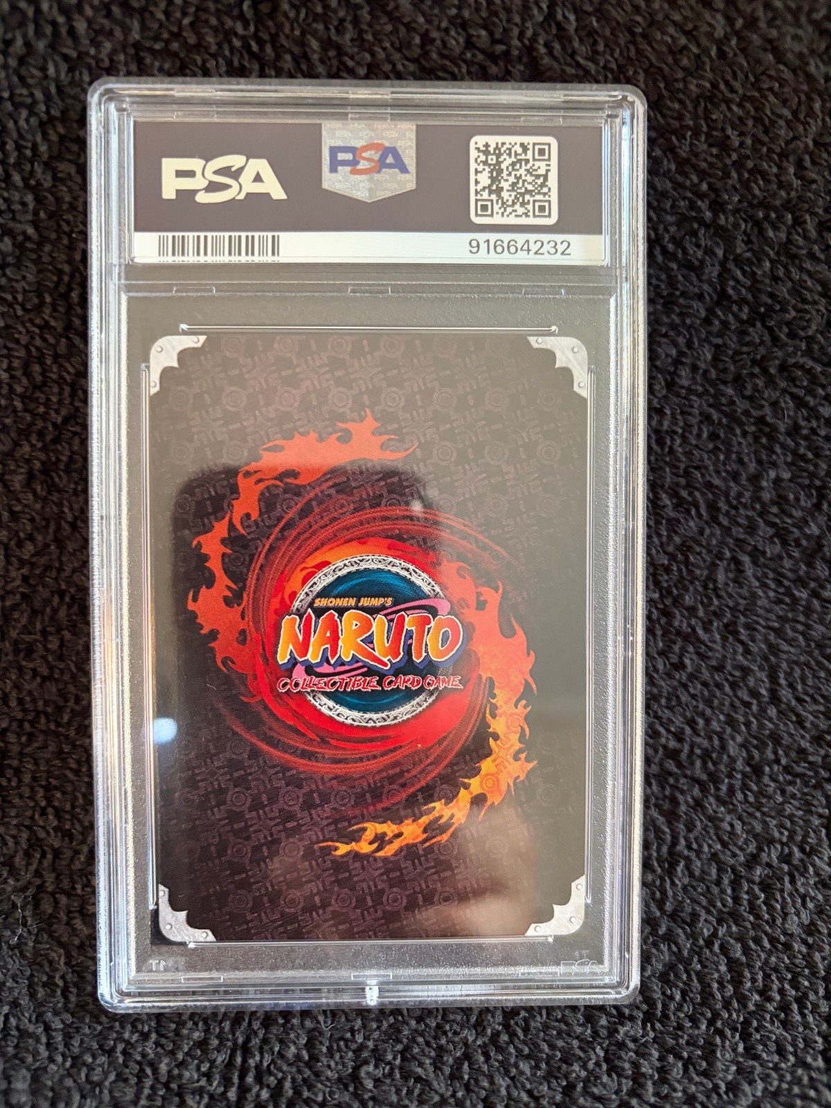 2010 Naruto CCG TP3 N1184 1st EDITION FULL ART Naruto Uzumaki MINT 9 PSA91664232 view 3