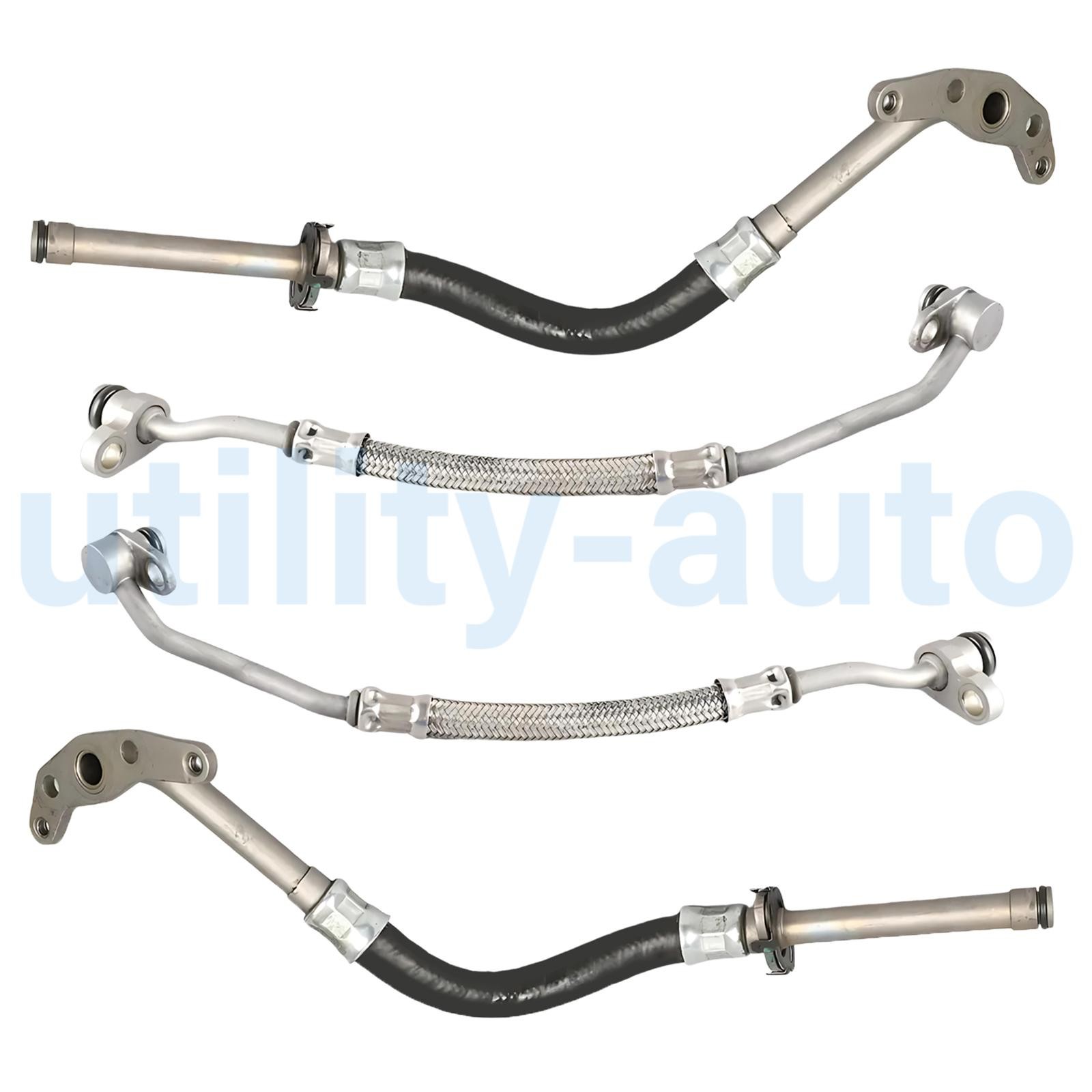 For Benz C218 W166 X166 CLS550 E550 S550 CL550 Turbocharger Return Oil Line OEM