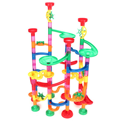 109x DIY Ball Track Construction Child Building Blocks Toys Development Toys SET