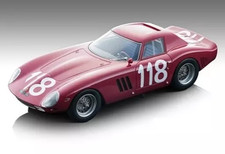 Tecnomodel Ferrari 250 Gto 64 3.0l V12 N 118 Targa Florio 1965 Clemente Ravetto Gaetano Starabba 1:18 TM18-96F