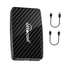  Play2Video Pro 2025 - Wireless CarPlay Android Auto Adapter Built-in 4 Video 