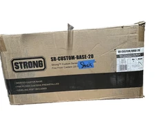 STRONG SR-CUSTOM-BASE-20, 20” Rack Base, Fine Floor Castors, Brand New