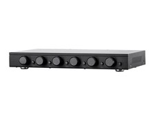 SSVC-6.1 Single Input 6-Channel Speaker Selector - with Volume Control, Black