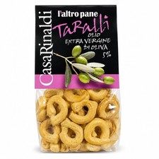 Casa Rinaldi Taralli Crackers mit Nativem Olivenöl Extra 200 g | Italienisches K