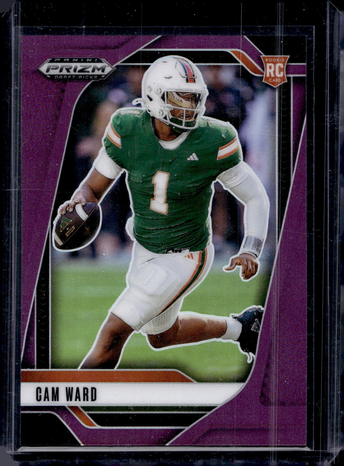 2025 Panini Prizm Draft Picks #57 Cam Ward Prizms Purple #/99