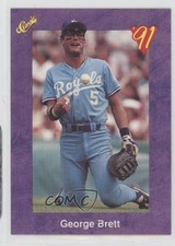 1991 Classic George Brett #137 HOF 7j0