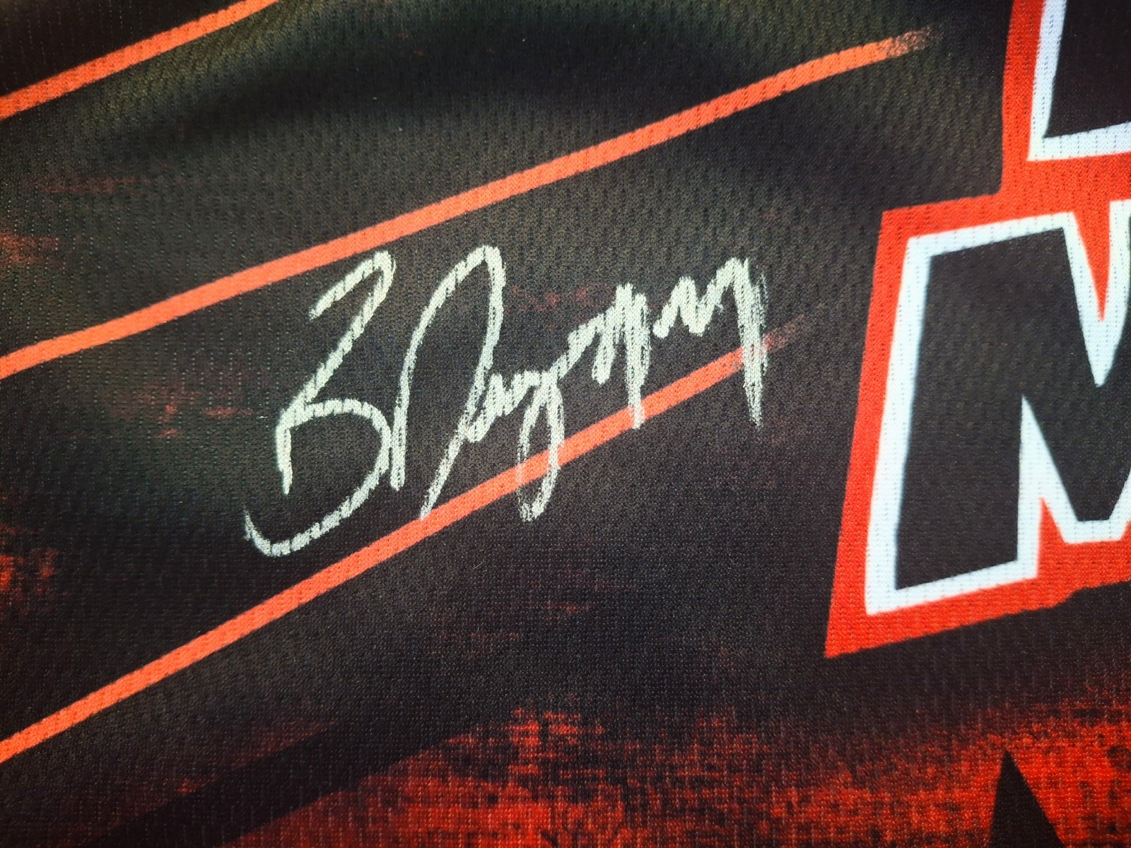 Brian DEEGAN Signed Metal Mulisha Jersey - Large - JSA COA