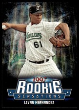 2015 Topps Chrome Update #RSC-24 Livan Hernandez Rookie Sensations Chrome