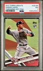 2017 Topps Update Rookie /50 Mothers Day Hot Pink #US166 Aaron Judge RC SP PSA 7