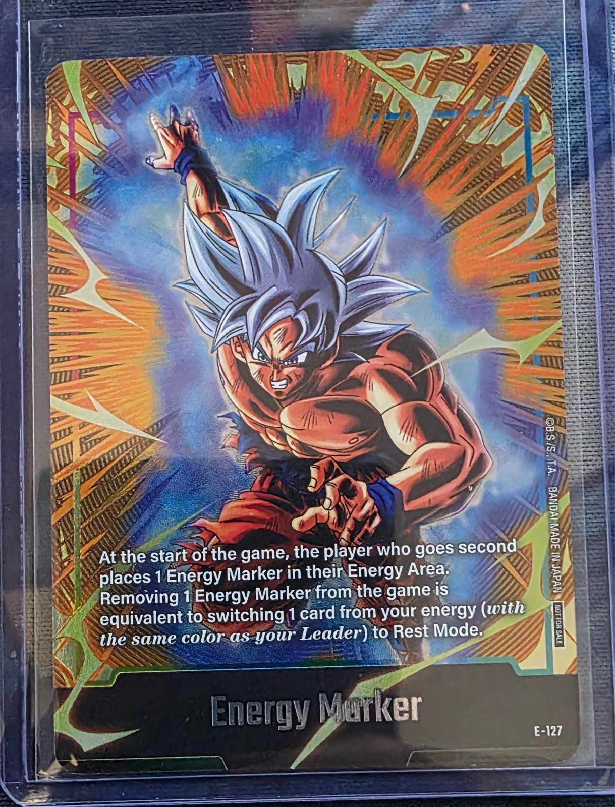 Dragon Ball Super Fusion World Energy Marker E-127 (non-gold) Mint