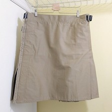 Scottish Highland Kilt - Tan 100 Cotton - 40" Waist