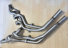 Mercedes W 124 E 60 AMG F&auml;cherkr&uuml;mmer Edelstahl Neu Stainlees Steel Header New