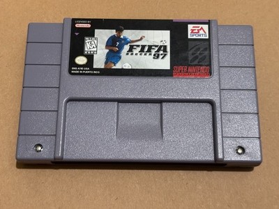 Super Nintendo SNES FIFA Soccer 97 (Cleaned, Tested & Working)