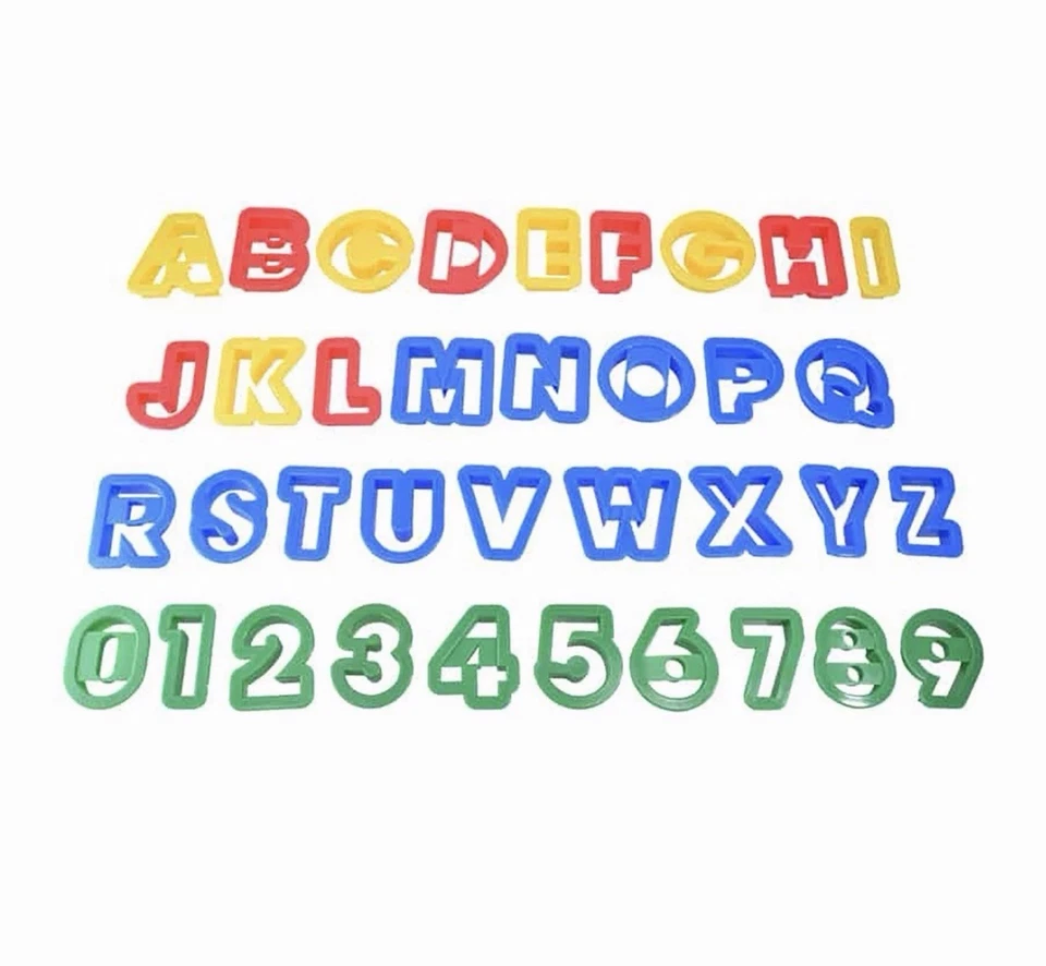 Juego de cortador de galletas R&M alfabeto, números y palo de galletas-vendedor de nosotros Foto 3 de 4