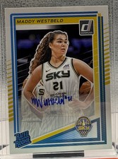 2025 Donruss WNBA #98 Maddy Westbeld Rookie Autograph Chicago Sky RC Auto