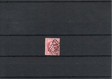 TIMBRE FRANCE FRANKREICH 1867 N°32 OBLITERE USED LOSANGE GC 1769