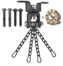 Heavy Punching Bag Hanger Ceiling Mount 360 Swivel 4 Chains Boxing Bracket Hook