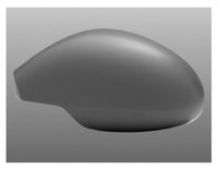 AUSSENSPIEGEL-GEHÄUSE Rechts Seat Toledo 2002-2005 Schwarz