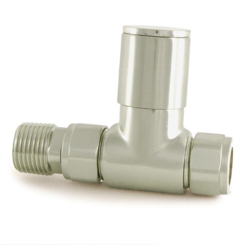 Modern Manual Radiator Valves - Milan Radiator Valve Set - Ideal for Towel Rails - Picture 19 of 52