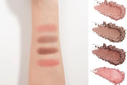 SUIKO HATSU CURE Mineral Multi Eyeshadow Palette 1.6g x 4 colors 03 Mirage Pink - Image 3 of 4