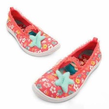 Disney Store Princess Ariel The Little Mermaid Swim Rubber Floral Pool Shoes NEW
