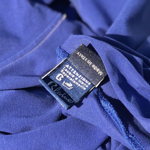 T-shirt Harmont & Blaine Quality Brand Autentico 100% Original Summer Blue - Foto 6 di 8