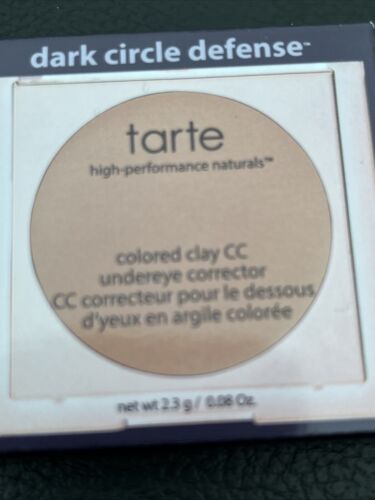TARTE MED/TAN ONLY CORRECTOR FOR DARK CIRCLE DEFENSE UNDEREYE A1 PRODUCT NIB - Picture 2 of 5