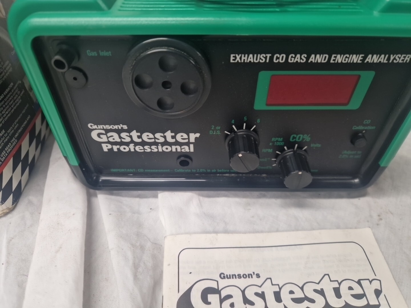 Gunson's Gastester Professional Exhaust CO Gas And Engine Analyser Grab