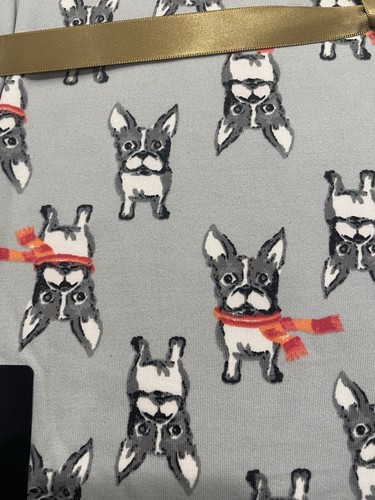 Pigiama Hue nuovo con etichette set taglie forti 3x bulldog francese cane mamma Natale coccolone PJS rosa - Foto 4 di 14