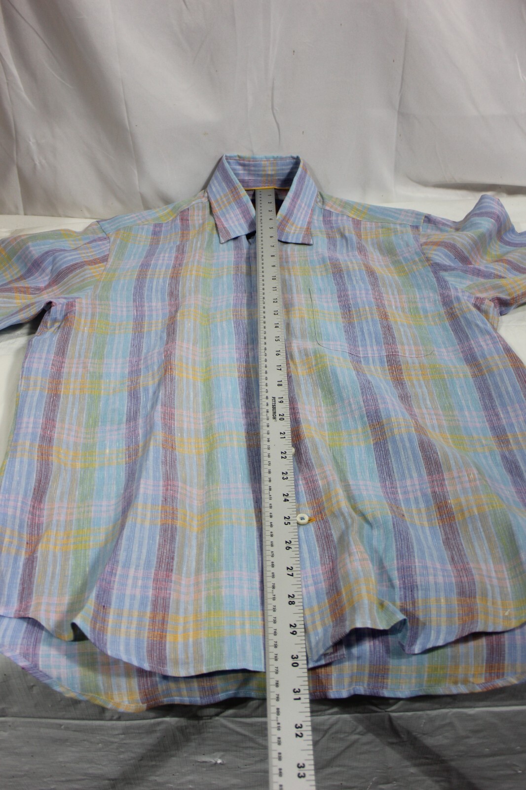 Robert Talbott Men's Short Sleeve Button Down Car… - image 3