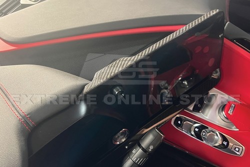 Para Corvette C8 20-Up | Radio GPS Superior de FIBRA DE CARBONO Recorte de Cubierta de Navegación - Imagen 8 de 19