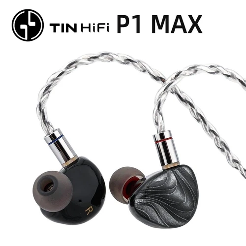 TinHiFi P1 MAX II Giant Panda 14.2MM Planar Magnetic Planar In-Ear Earphones