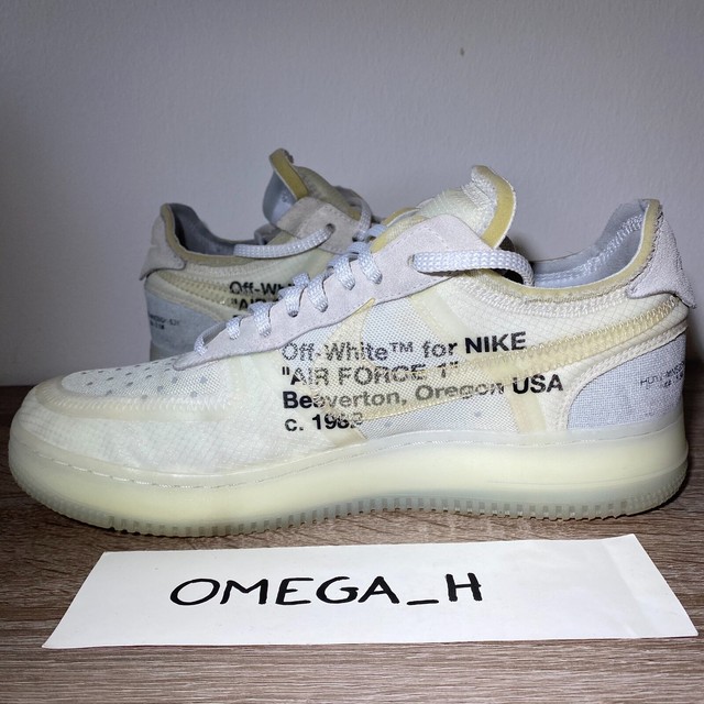 Off-White x Nike AF1 in Volt and Black, Drops December 19