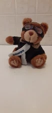 Sabena Airlines Pilot Bear Advertising Plush Airplane Flying