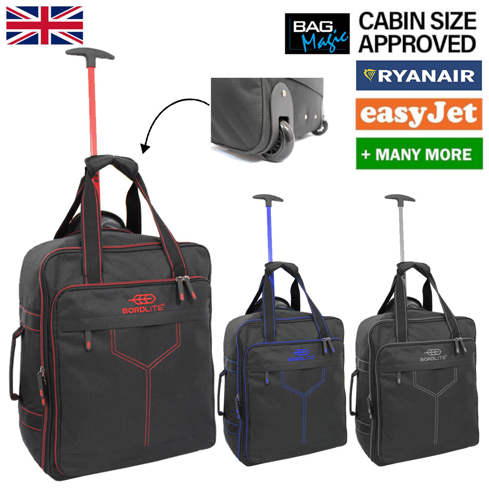 Cabin Holdall on Wheels, 32L EasyJet & RyanAir Approved Luggage Bag