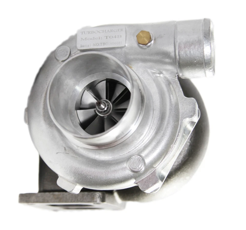 Turbina turbocompresor EMUSA T04B 1.15 A/R Trim 70 T4 Brida T0 B 3" VBband Brida Foto 3 de 4